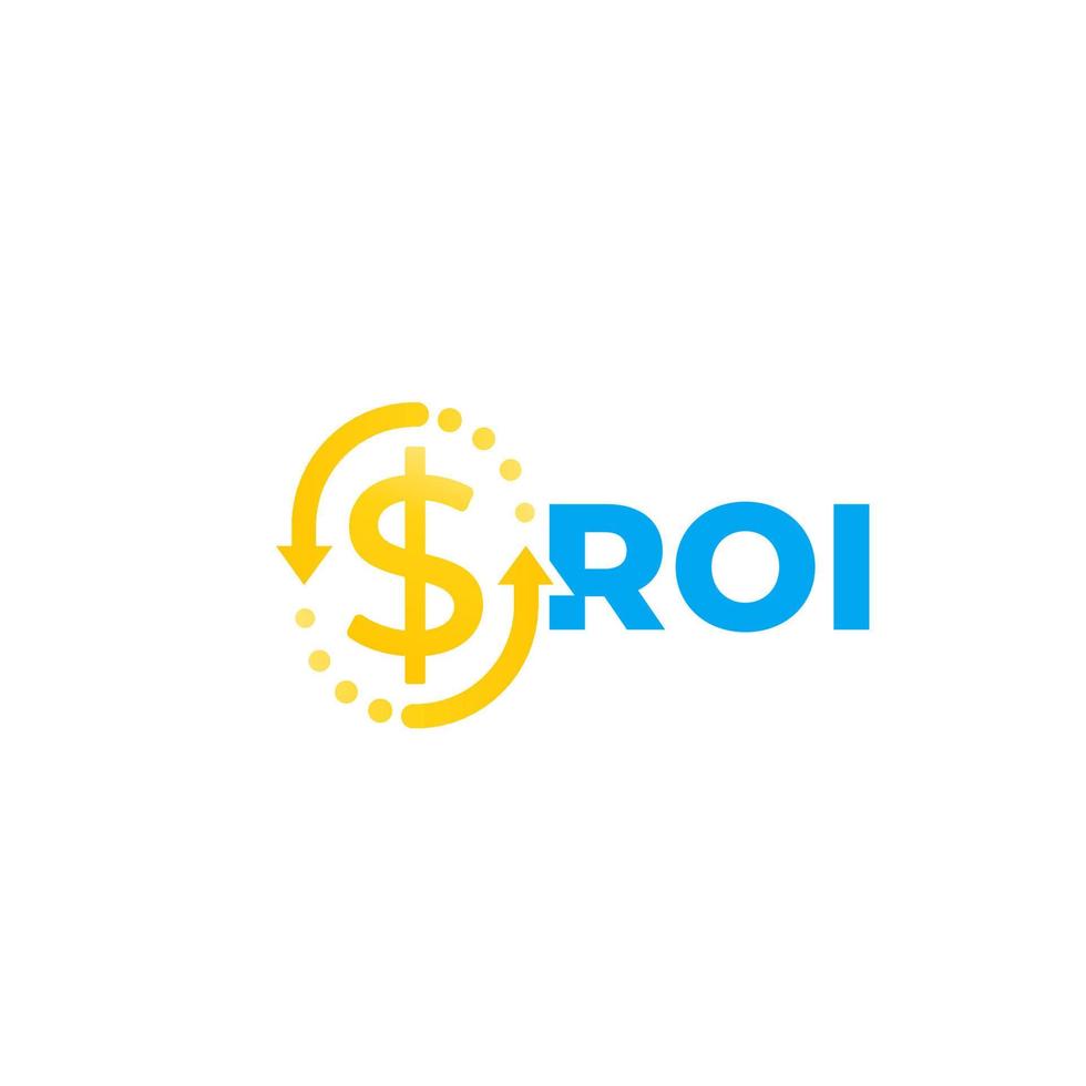 ROI, return on investment, vector