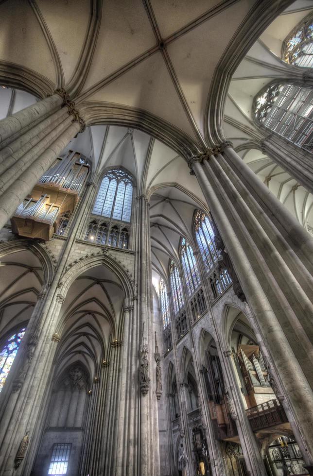 Colonia, Alemania, 28 de febrero de 2015 - Detalle de la catedral de Colonia en Alemania. es sede del arzobispo de colonia y administración de la arquidiócesis de colonia. foto