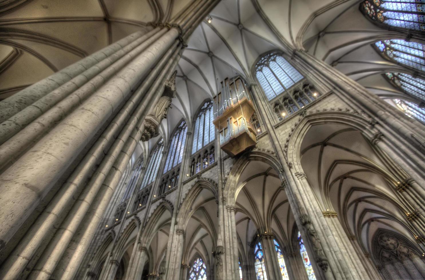 Colonia, Alemania, 28 de febrero de 2015 - Detalle de la catedral de Colonia en Alemania. es sede del arzobispo de colonia y administración de la arquidiócesis de colonia. foto