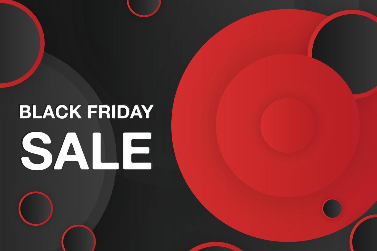 Black Friday Product Presentation Background vector