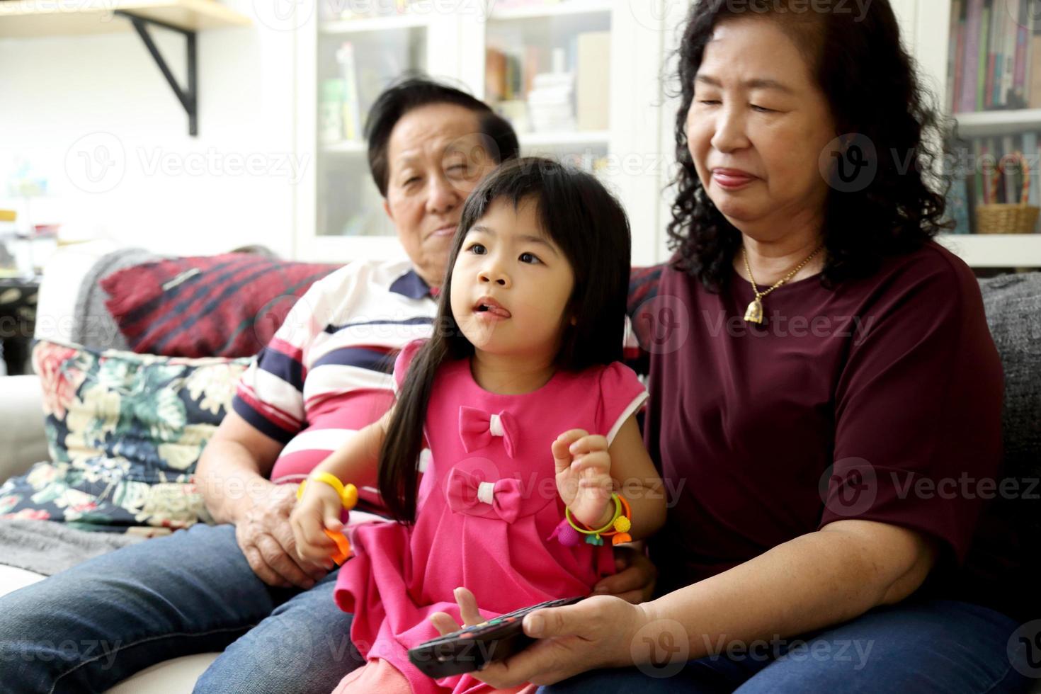 Family in Livingroom photo