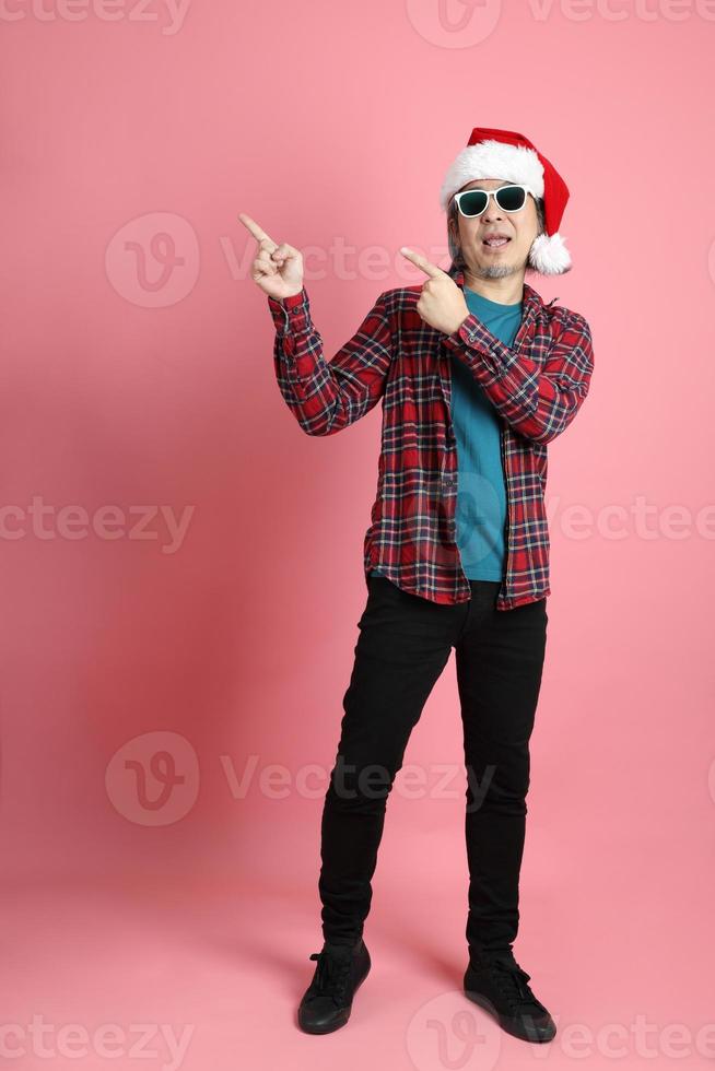 Man in Christmas Season photo