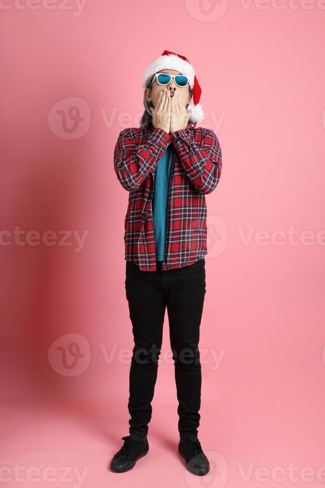 Man in Christmas Season photo