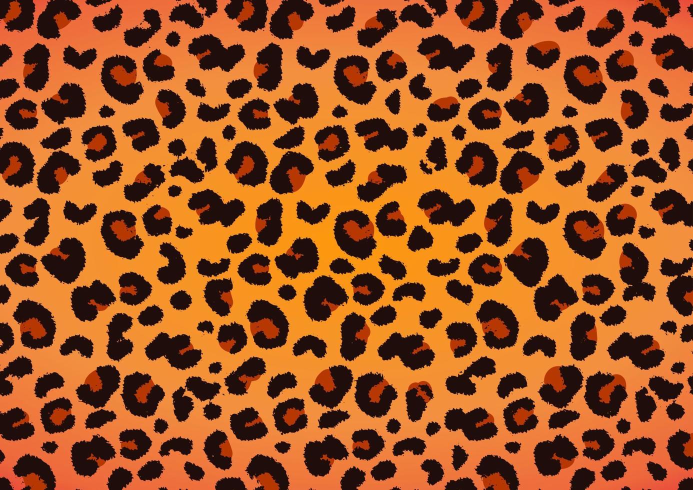 Cheetah skin texture vector background.