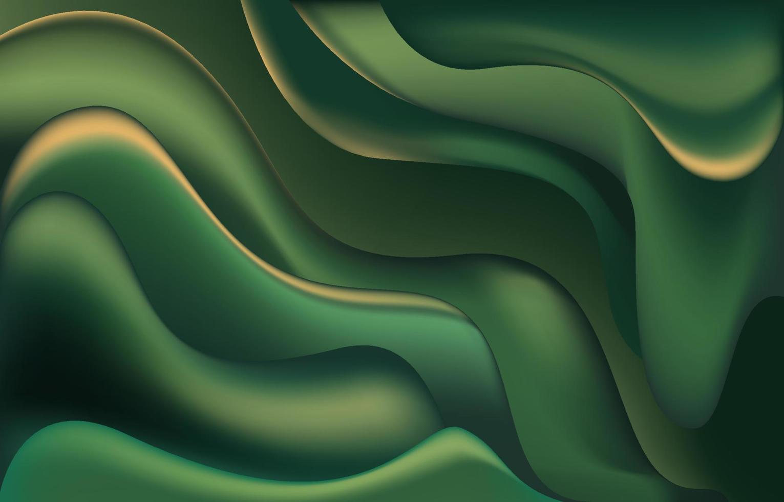 Abstract Green Background vector