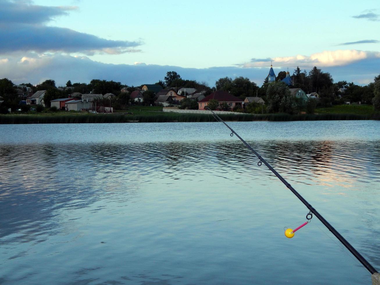 Fishing tackles for fishing rods, floats, nets photo