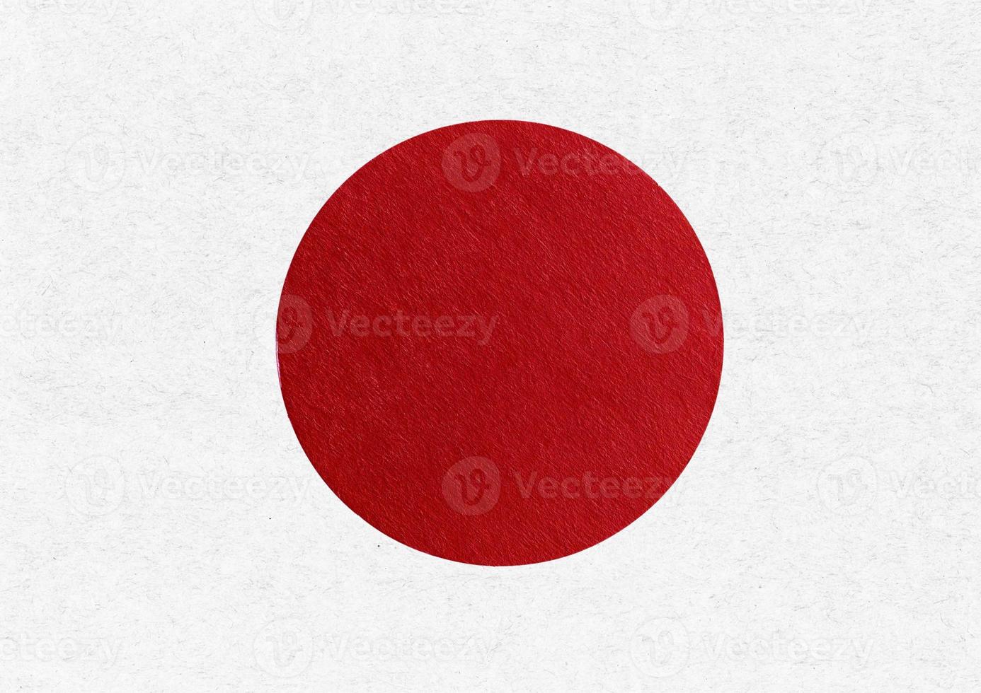 cardboard Japanese Flag of Japan photo