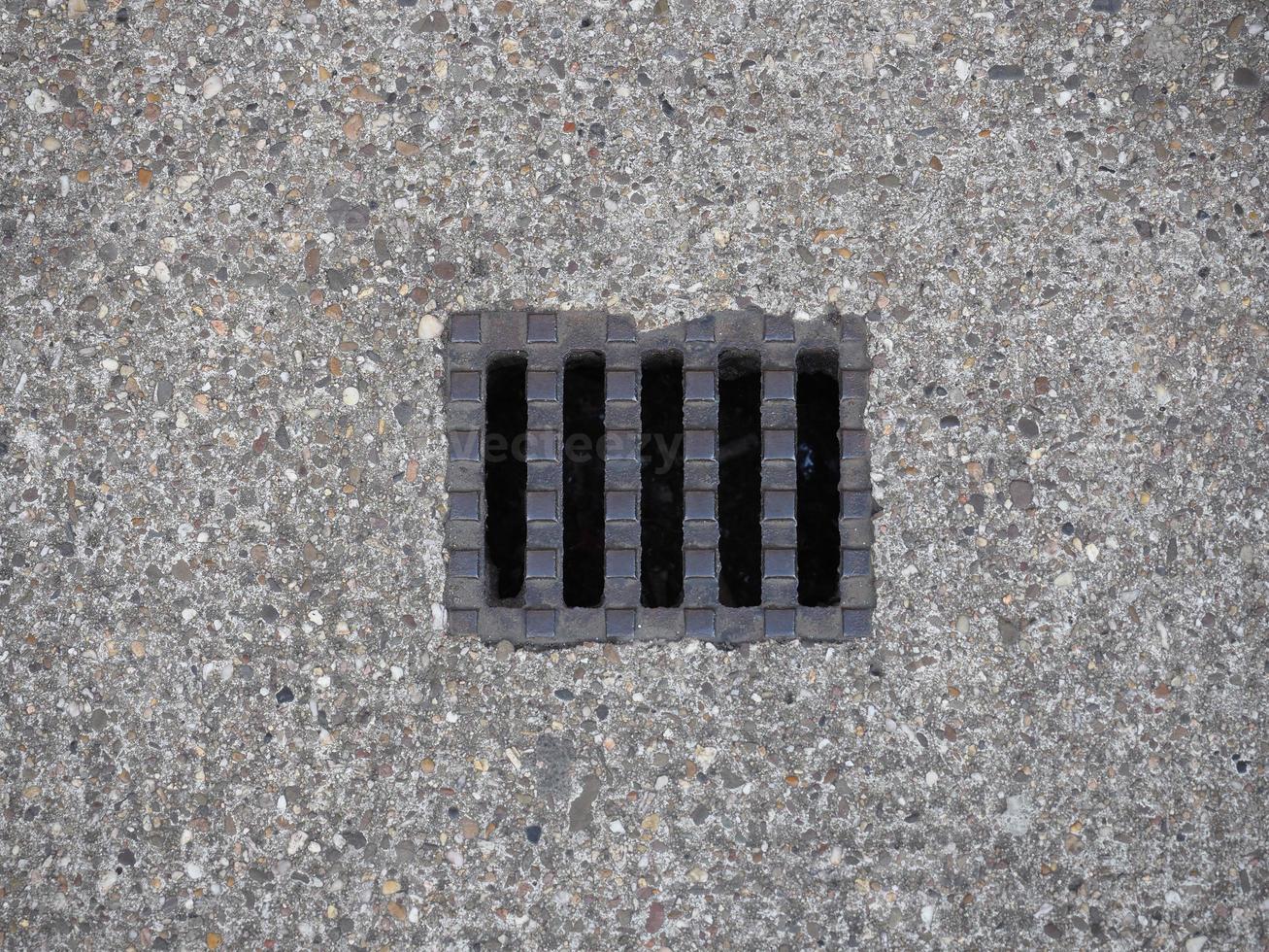 drain manhole detail photo