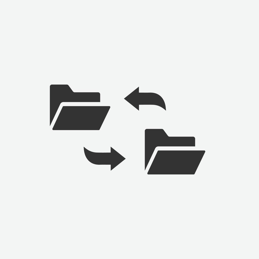 synchronization icon design template vector illustration