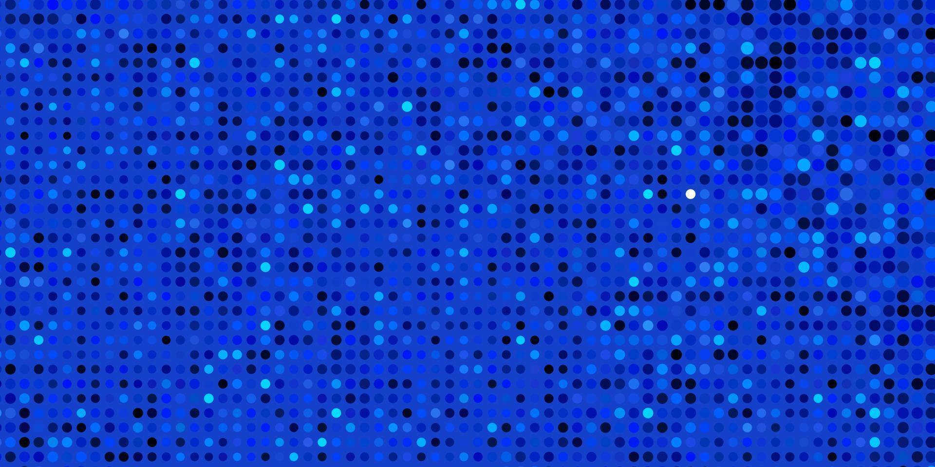 Light BLUE vector pattern with spheres.