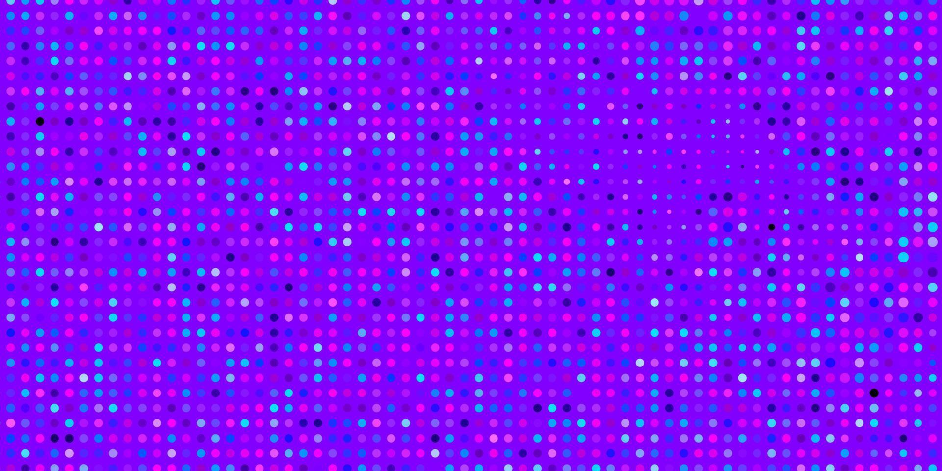 Light Pink, Blue vector background with circles.