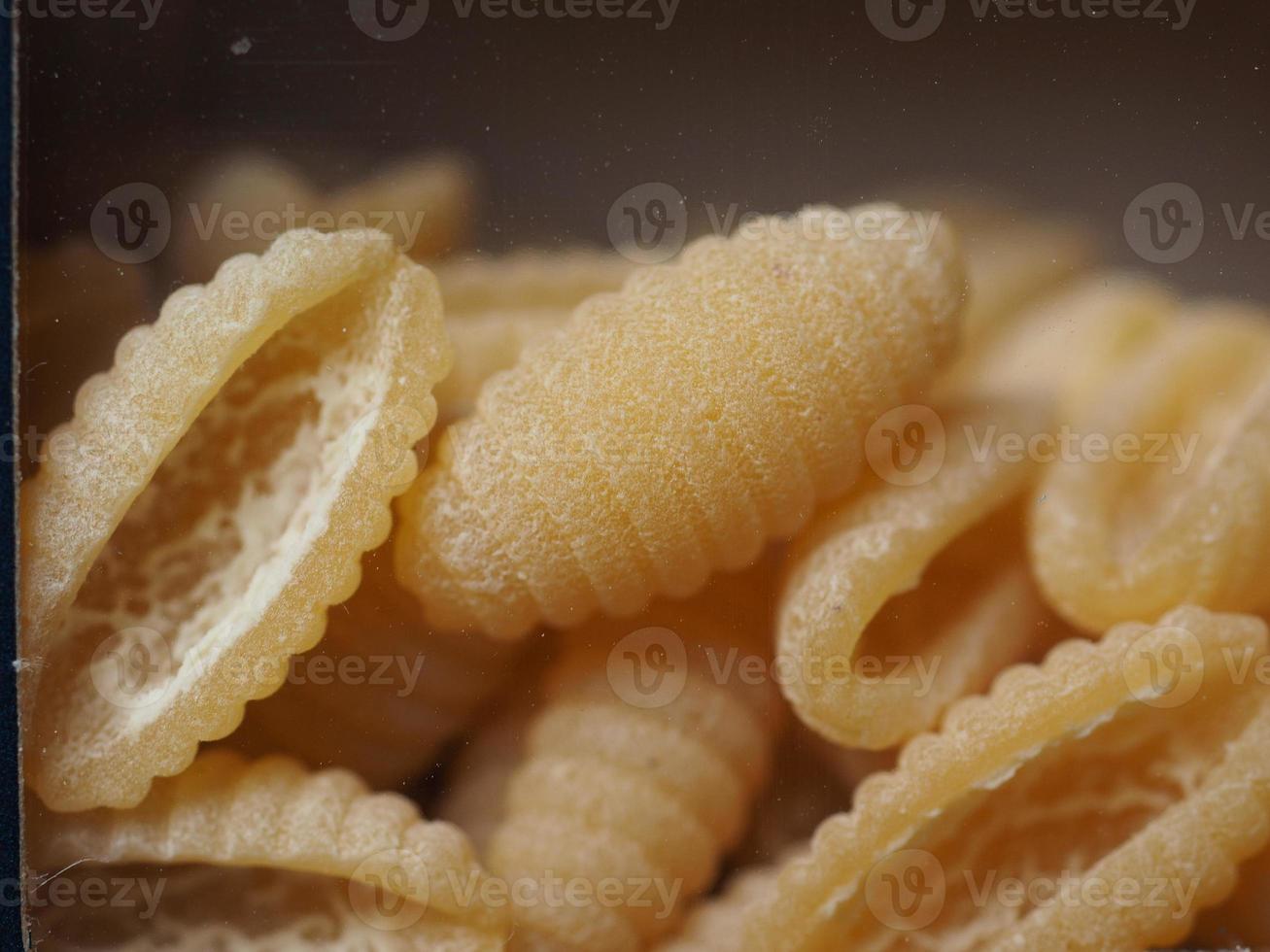 comida de pasta gnocchetti foto