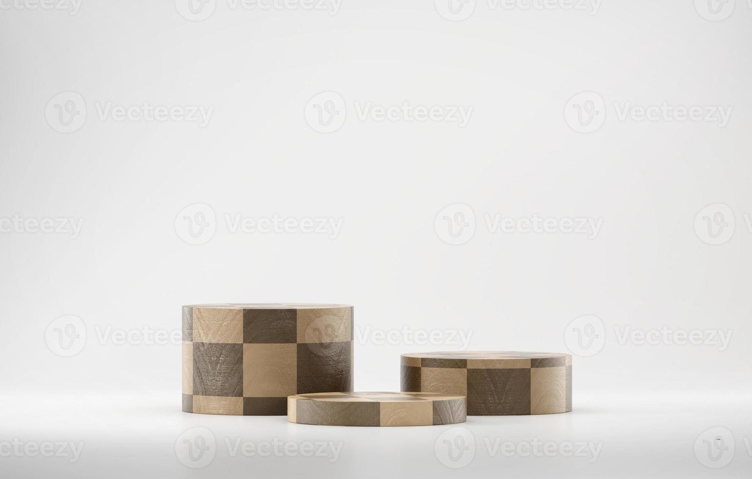 3D rendering abstract platform podium product presentation backdrop photo