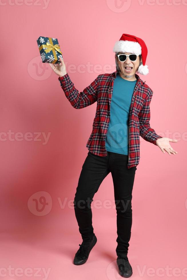 Man in Christmas Season photo