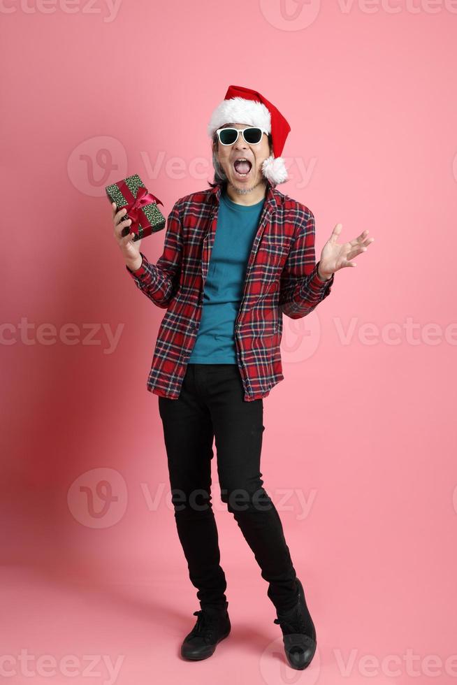 Man in Christmas Season photo