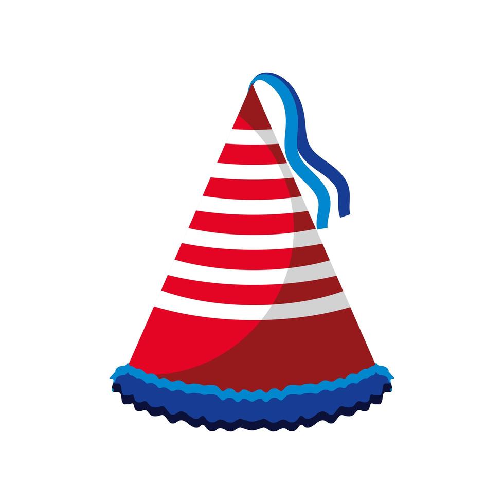 party hat celebration vector