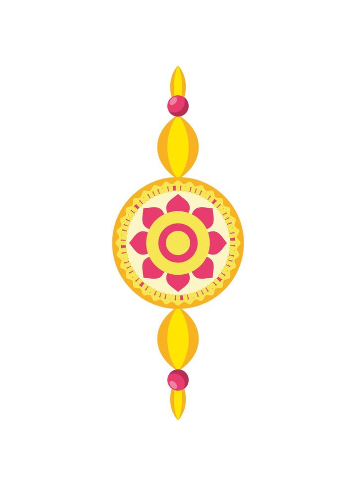 gold bracelet gems vector