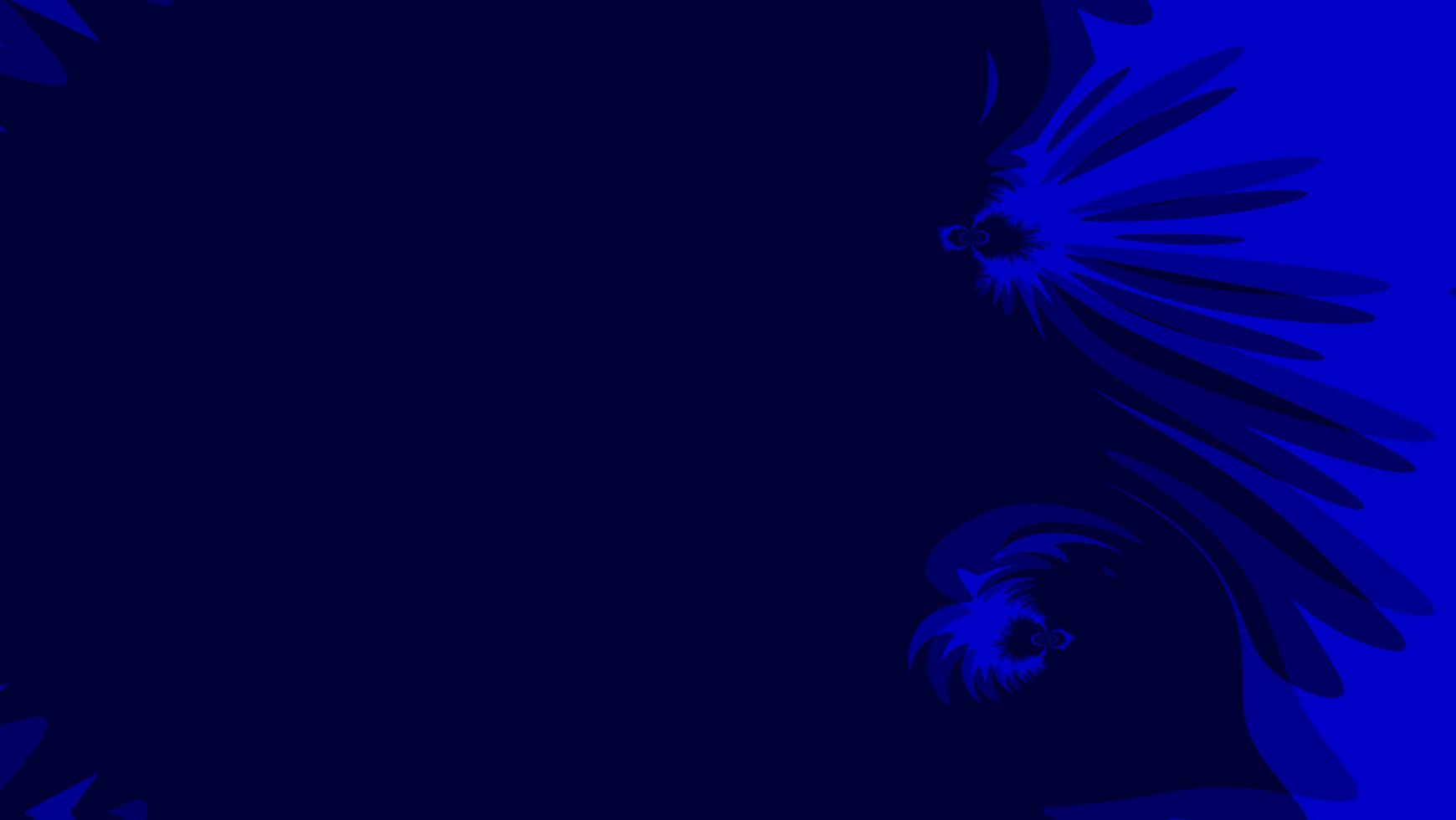 abstract animation border on the dark blue tone photo