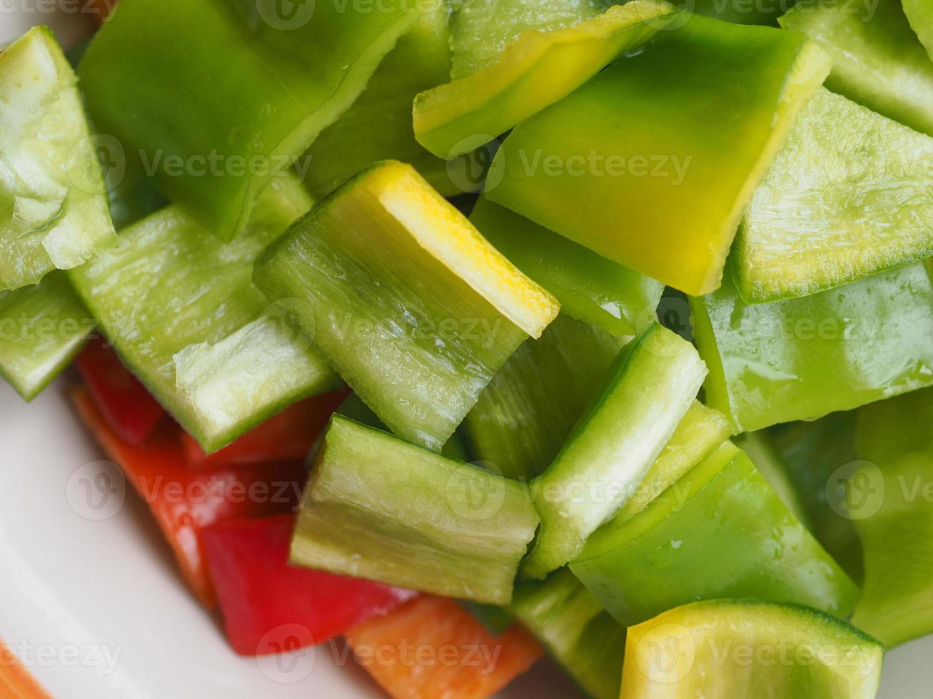 pimientos verduras comida foto