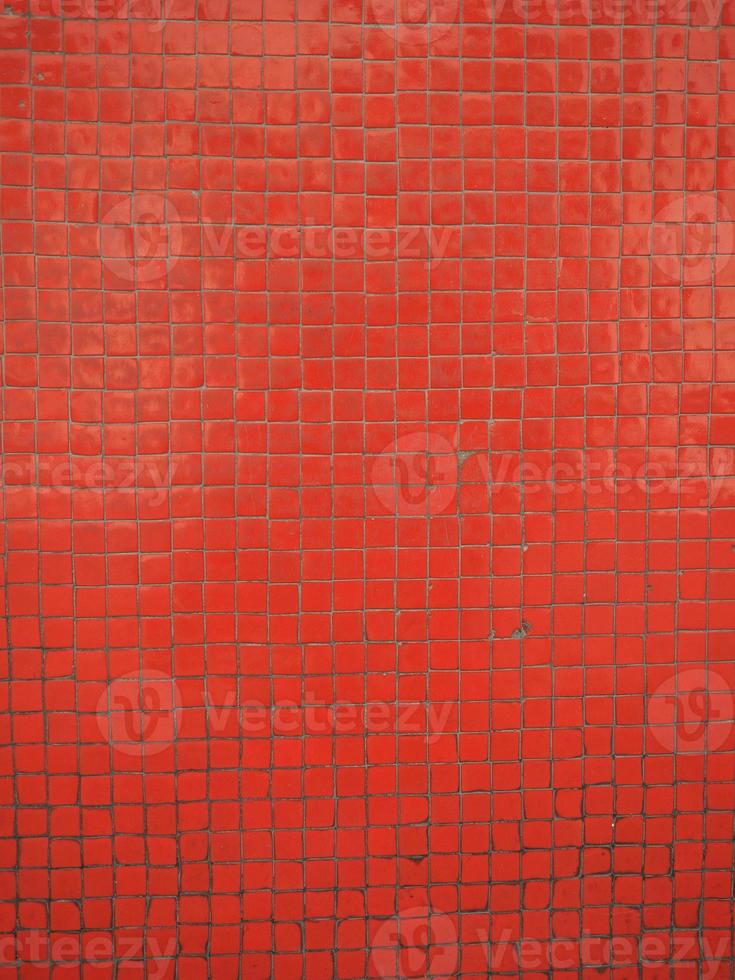 textura de mosaico rojo foto