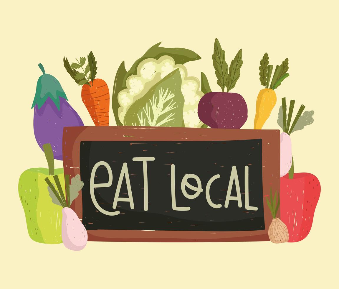 eat local board vector