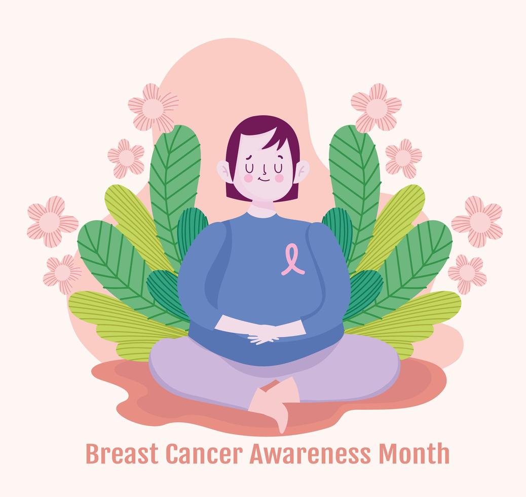 breast cancer awareness month vector