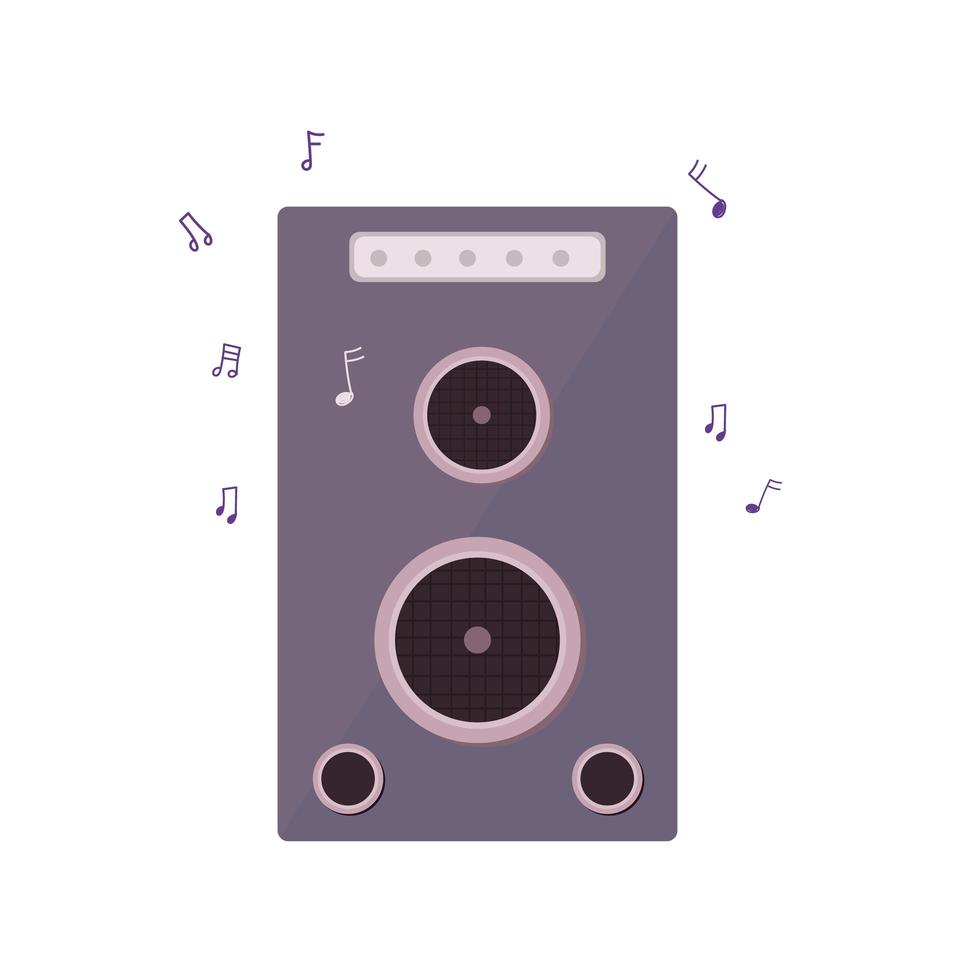 speaker music sound vector