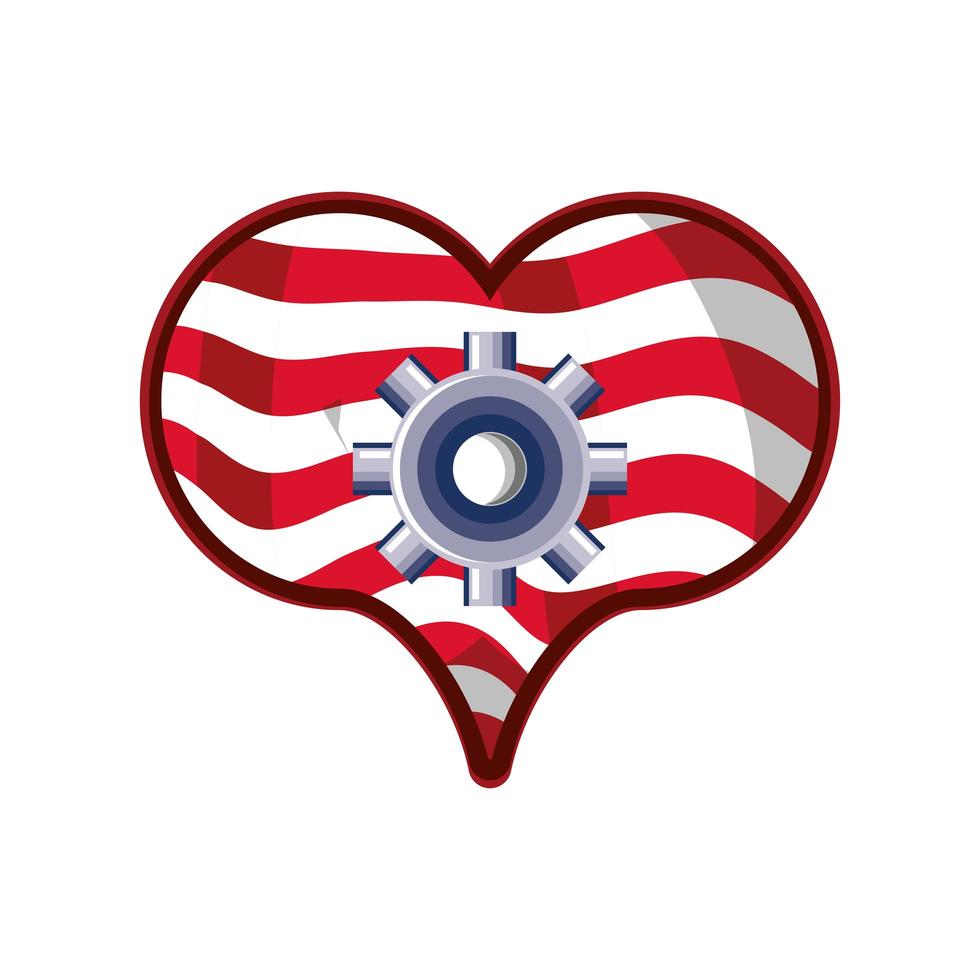 labor day USA vector