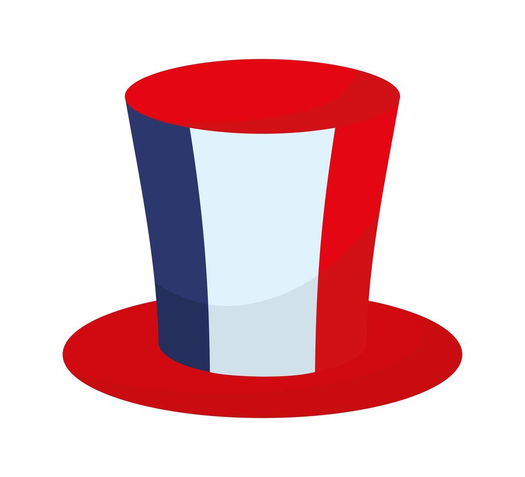 french top hat vector