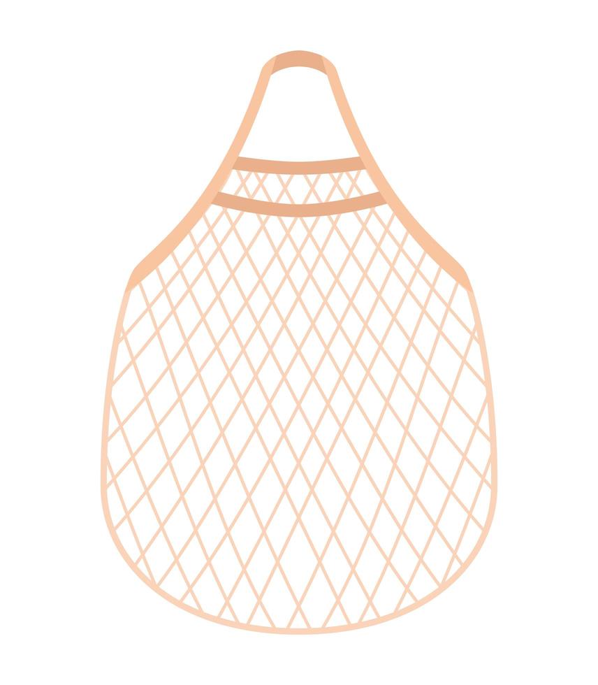 mesh bag illustration vector