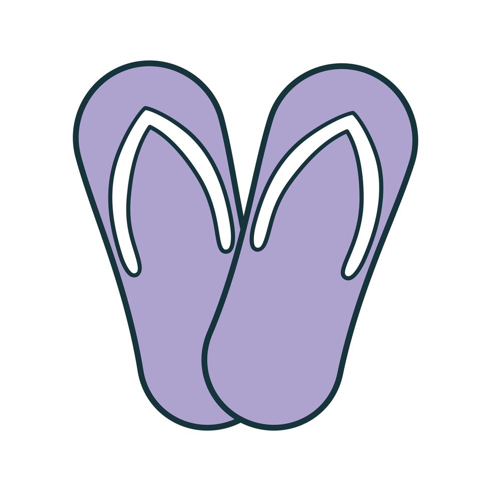 purple flip flops design 3748168 Vector Art at Vecteezy