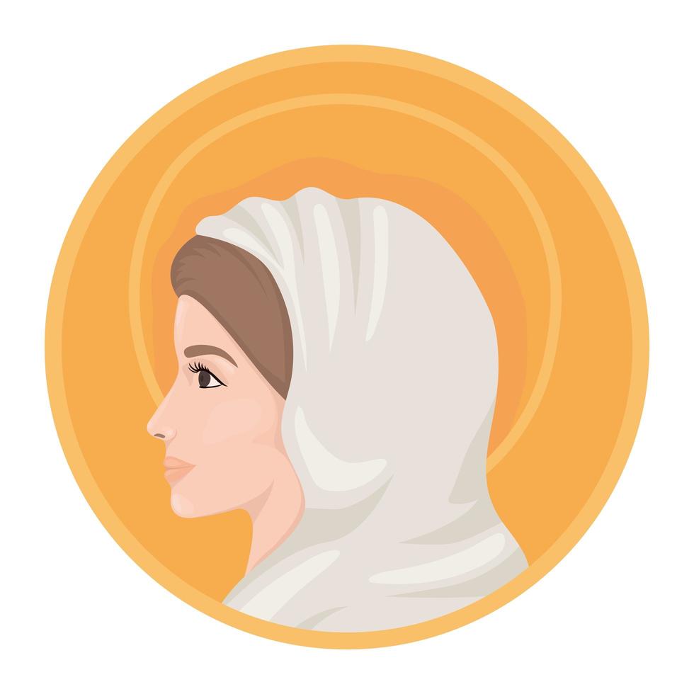 design of holy mary vector