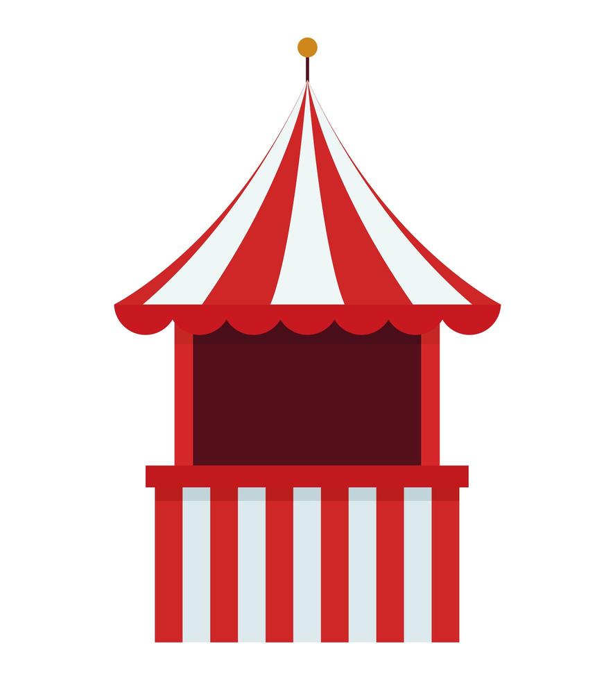carnival tent of sales vector