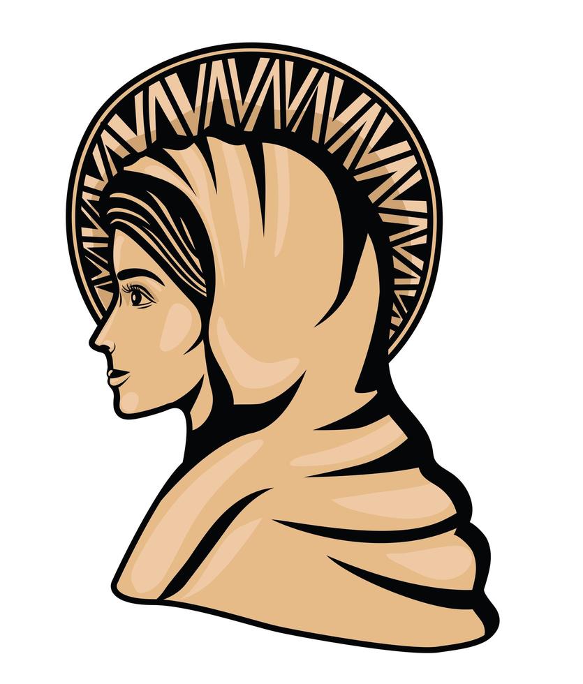 design of saint mary vector