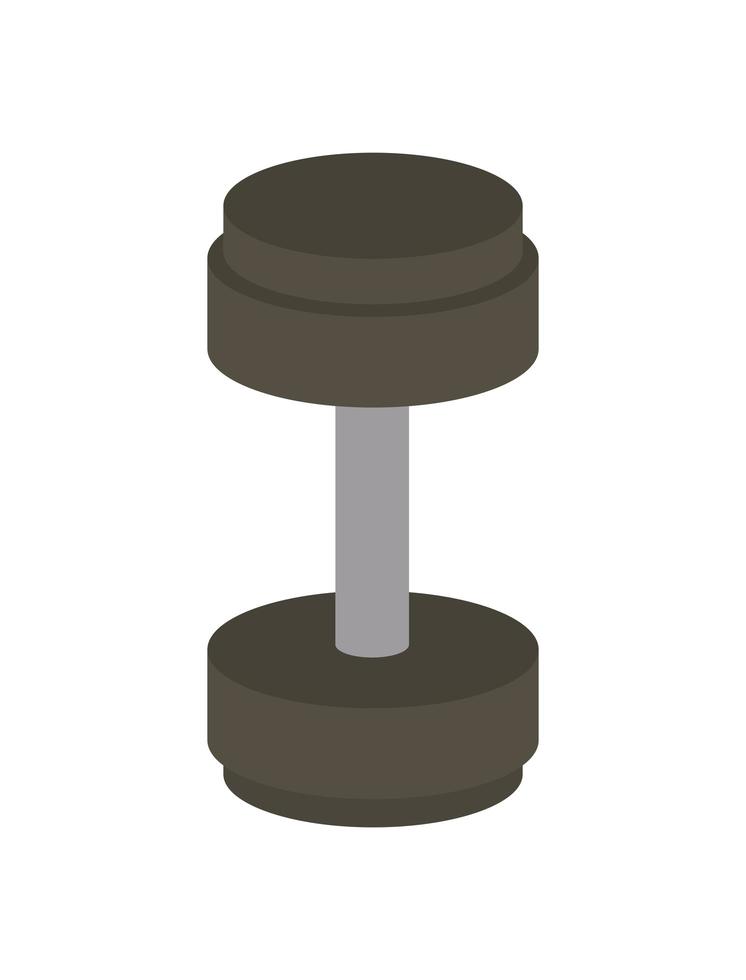 gym dumbbell design vector