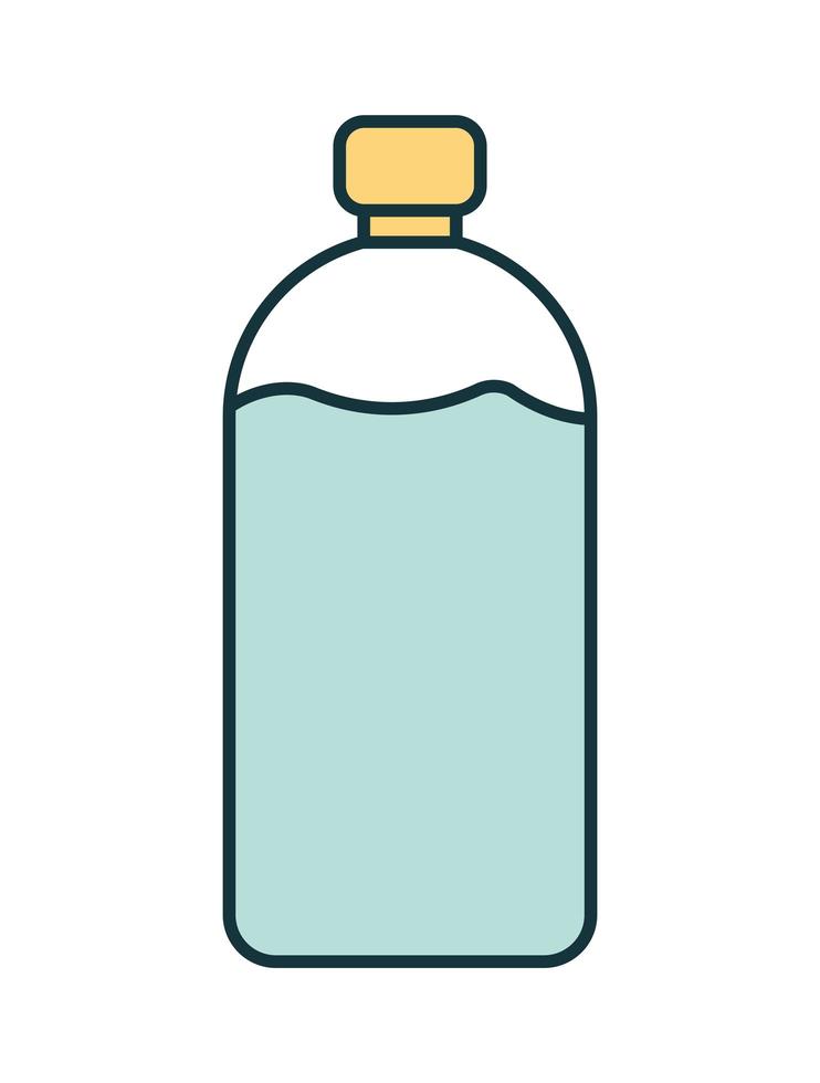 water bottle design vector