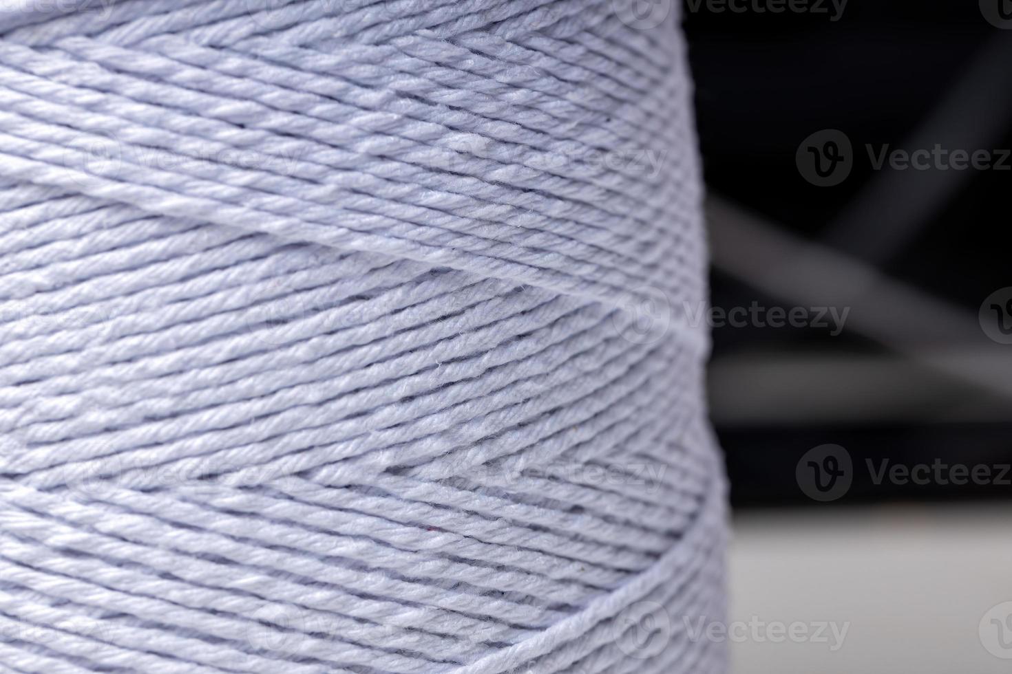 white crochet thread photo