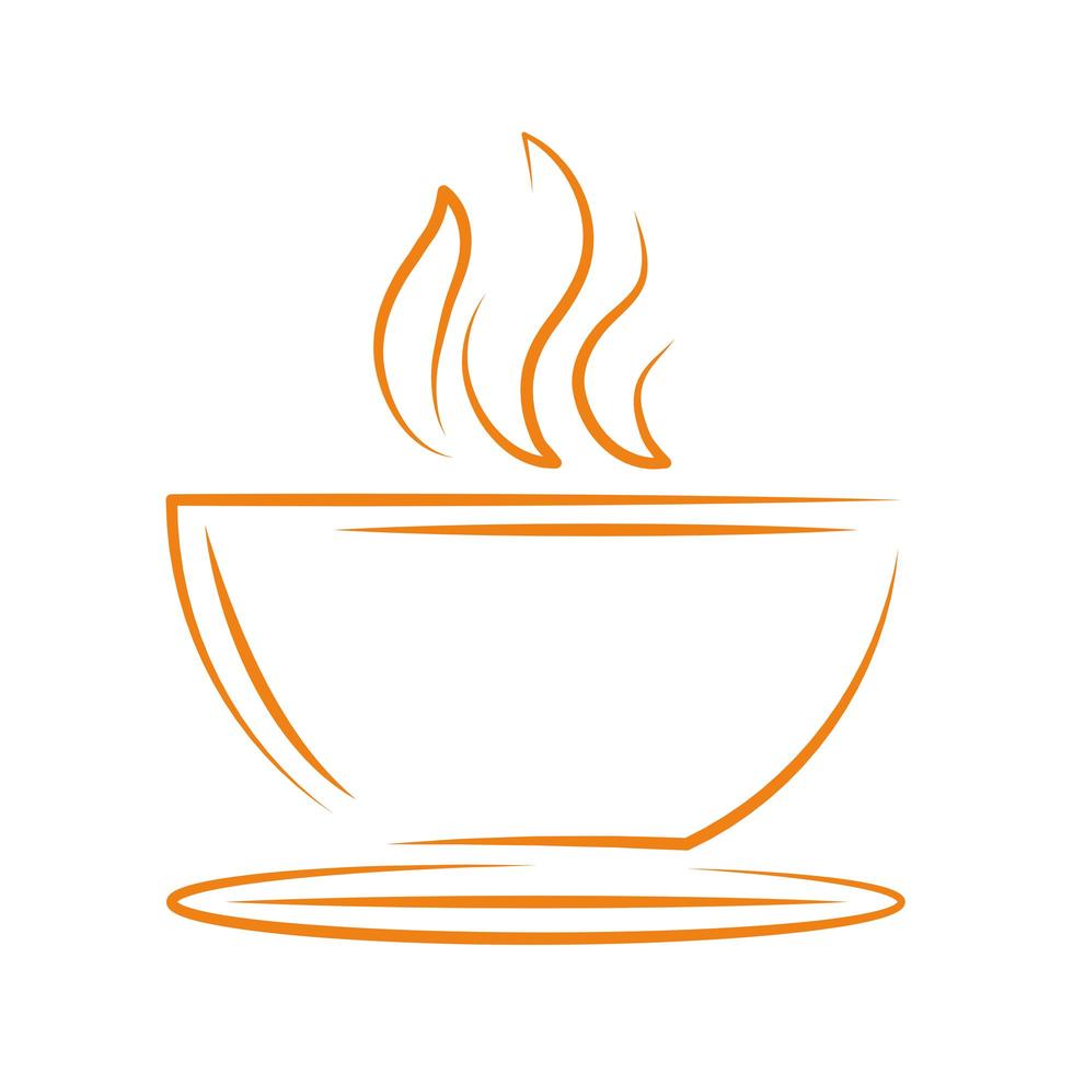 coffee cup icon vector