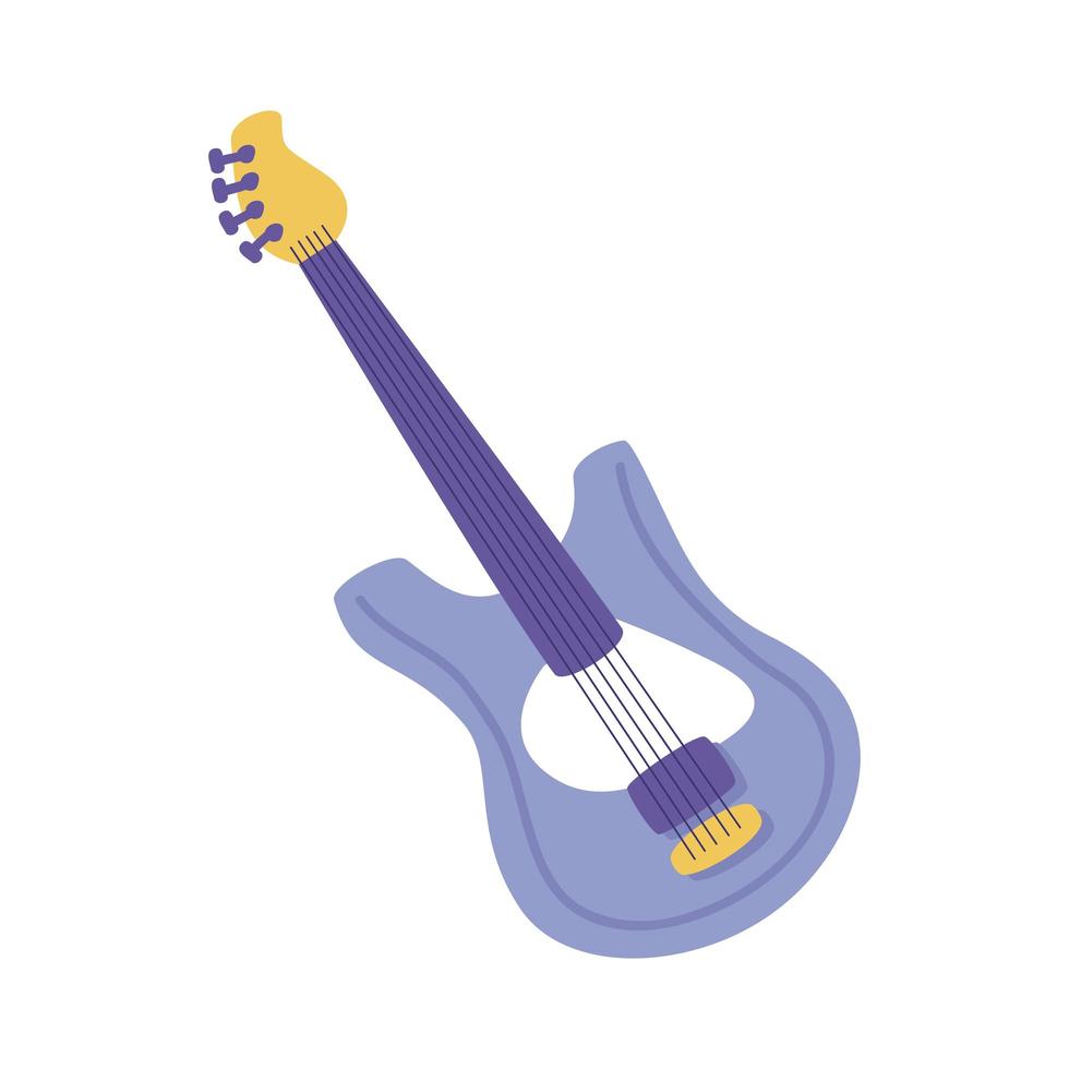 electric guitar music instrument vector