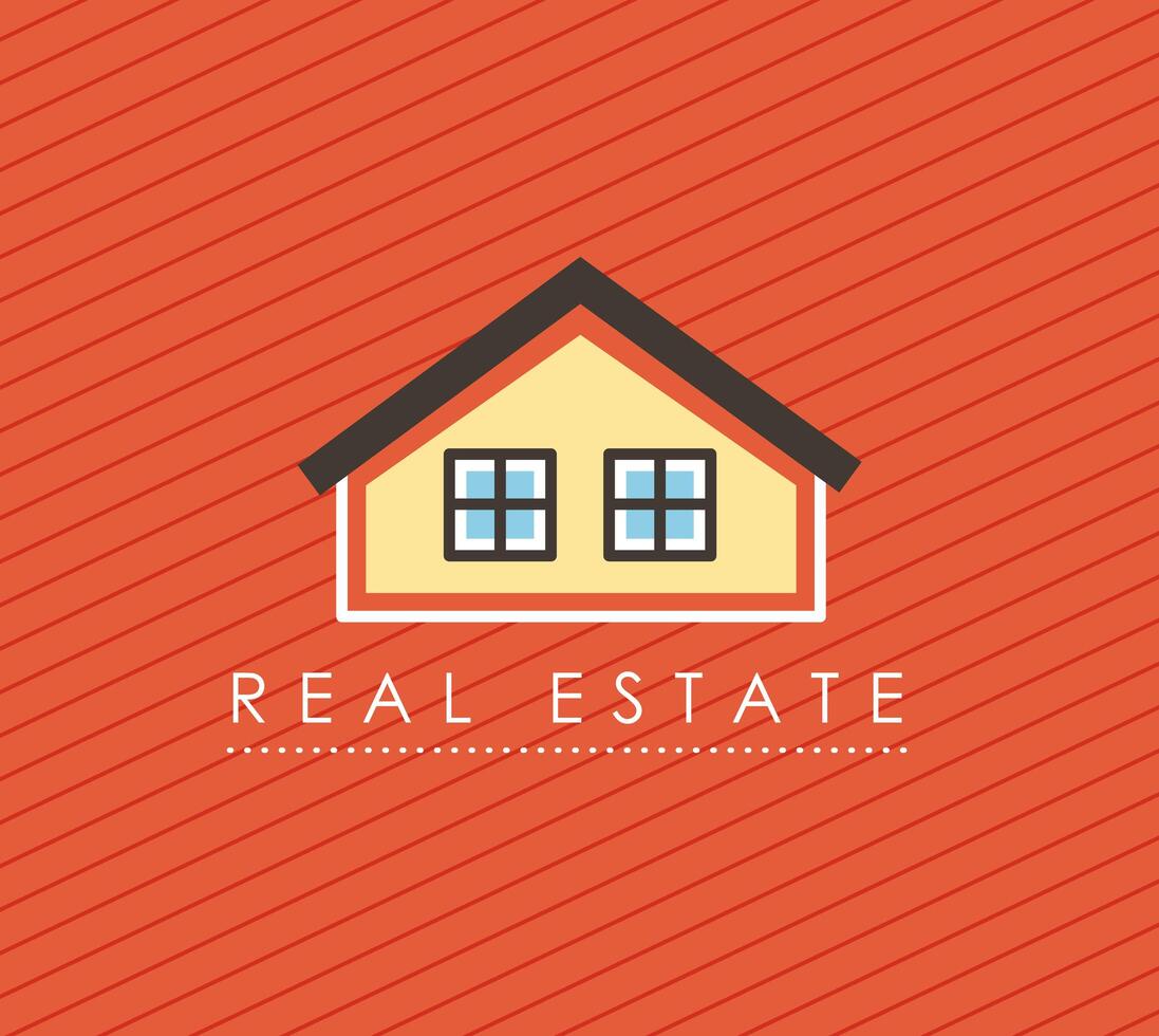 real estate house vector