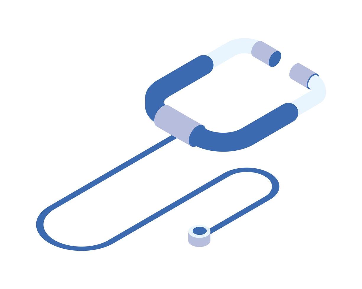 medical stethoscope icon vector