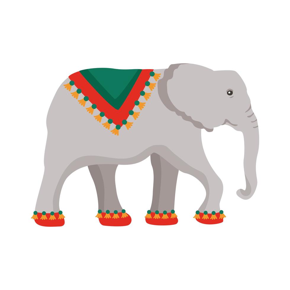 thailand elephant animal vector