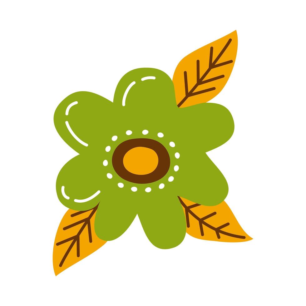 autumn season flower vector