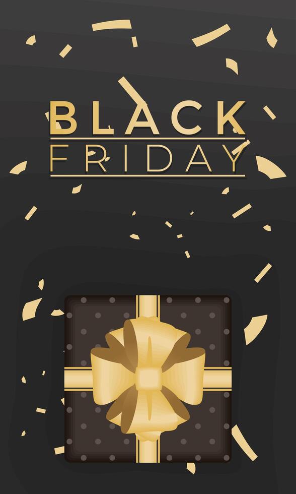black friday poster vector
