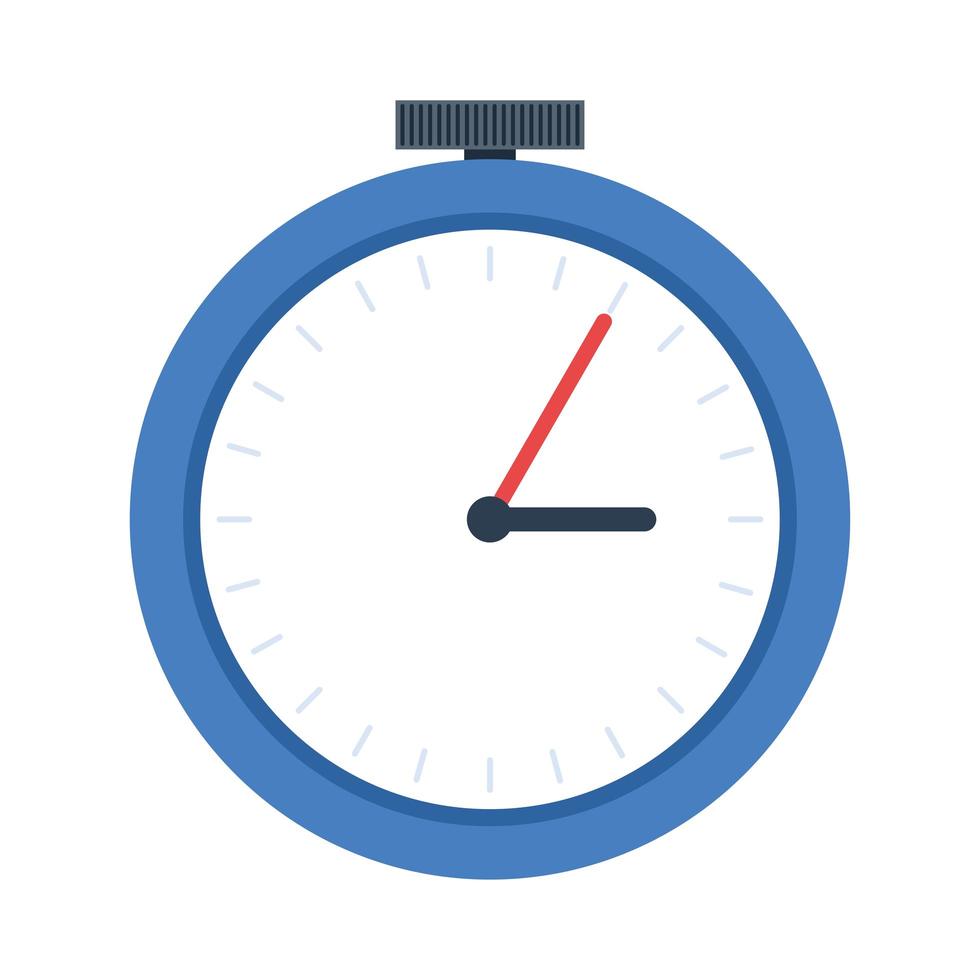 Isolated chronometer icon vector