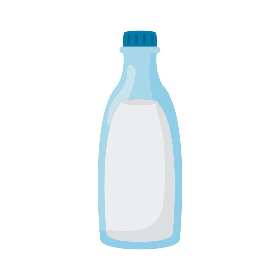 milk bottle icon vector