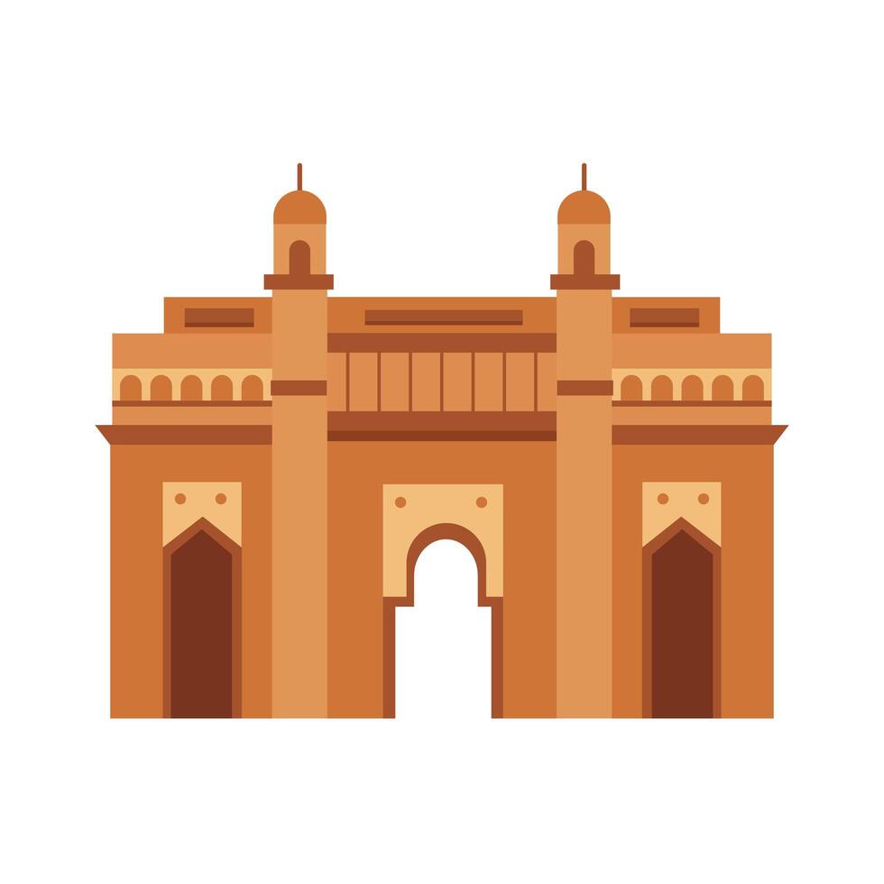 Gateway of India icon vector