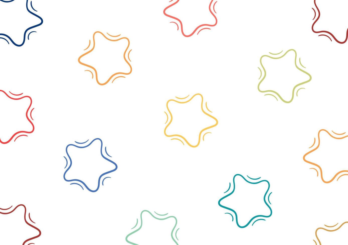 Beautiful colorful star background 2 vector