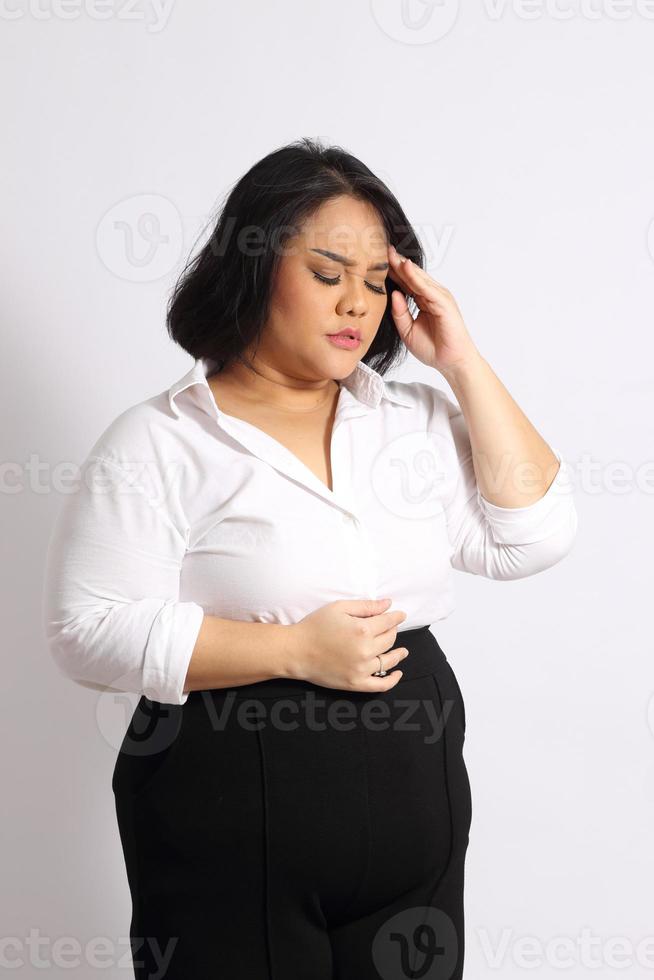 Asian Chubby Woman photo