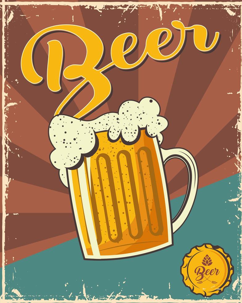 beer fest poster vector